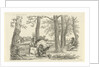 Figures among trees by Jacob Ernst Marcus