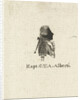 Silhouette Portrait of Captain Alberti by Hendrik Willem Caspari