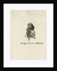 Silhouette Portrait of Captain Alberti by Hendrik Willem Caspari