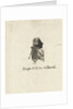 Silhouette Portrait of Captain Alberti by Hendrik Willem Caspari