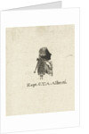 Silhouette Portrait of Captain Alberti by Hendrik Willem Caspari