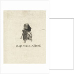 Silhouette Portrait of Captain Alberti by Hendrik Willem Caspari