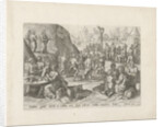 Dance around the golden calf by Gerard de Jode