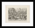 Dance around the golden calf by Gerard de Jode