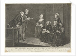 Family Calas in prison by G. Bom