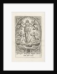 Maria on the crescent moon by Anonymous