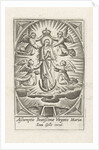 Maria on the crescent moon by Anonymous