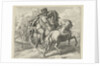 Military horseback shot by Adam Frans van der Meulen