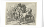 Military horseback shot by Adam Frans van der Meulen
