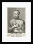 Portrait of Gregoire Lopez by Nicolas Pitau I