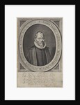 Portrait of Godefridus Udemans by Joannes Sarragon