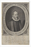 Portrait of Godefridus Udemans by Joannes Sarragon