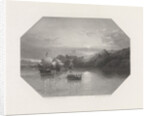 Frisian ships on exploration by Christiaan Lodewijk van Kesteren
