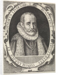 Portrait of Rombout Hogerbeets by Crispijn van de Passe I