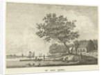 River view from the shore of the IJssel The Netherlands by Carel Frederik Bendorp I