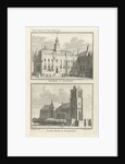 View of the city hall of Dordrecht by Jan Caspar Philips