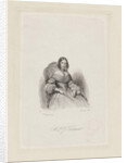 Portrait of Anna Louisa Geertruyda Bosboom-Toussaint by Johannes Philippus Lange