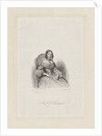 Portrait of Anna Louisa Geertruyda Bosboom-Toussaint by Johannes Philippus Lange