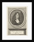 Portrait of Thomas Bartholinus at the age of 61 years by Henrich Dittmers
