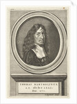 Portrait of Thomas Bartholinus at the age of 61 years by Henrich Dittmers