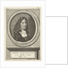 Portrait of Thomas Bartholinus at the age of 61 years by Henrich Dittmers