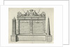 Table of tidal water of the Meuse and the Goereese Gat The Netherlands by Jan Caspar Philips