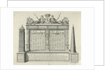 Table of tidal water of the Meuse and the Goereese Gat The Netherlands by Jan Caspar Philips