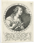 Persian Sibyl by Crispijn van de Passe I
