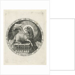 The Lamb on the book with the seven seals by Crispijn van de Passe I