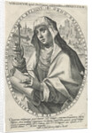 Saint Bridget of Sweden by Crispijn van de Passe I