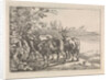 Goats at a vine by G. Quineau