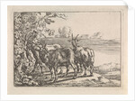 Goats at a vine by G. Quineau