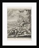 King Saul plunges in his sword by Jan Lamsvelt