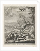 King Saul plunges in his sword by Jan Lamsvelt
