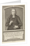 Portrait of Johannes Hamelau by Theodoor Koning