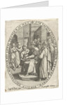 Pilate washes his hands in innocence by Crispijn van de Passe I