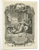 Cartouche with allegory of Jewish history by Jan Caspar Philips