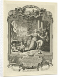 Cartouche with allegory of Jewish history by Jan Caspar Philips