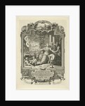 Cartouche with allegory of Jewish history by Jan Caspar Philips