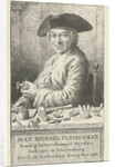 Portrait of Joan Michael Fleischman by Cornelis van Noorde