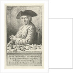 Portrait of Joan Michael Fleischman by Cornelis van Noorde