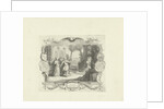 Vignette on the marriage of William de Neve Abrahamsz. and Geertruide de Bruin by Jan Caspar Philips