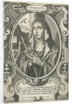 Portrait of H. Scholastica by Michel van Lochom