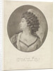 Portrait of Johanna Cornelia Wattier by J. ten Brink