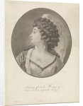 Portrait of Johanna Cornelia Wattier by J. ten Brink