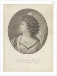 Portrait of Johanna Cornelia Wattier by J. ten Brink