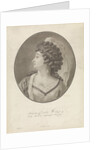 Portrait of Johanna Cornelia Wattier by J. ten Brink
