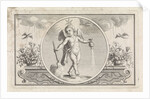 Emblem with putto with star by Frederik Ottens