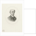 Portrait of Carel Vosmaer by Petrus Johannes Arendzen