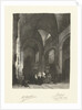 Service in a monastery by Johannes Bosboom